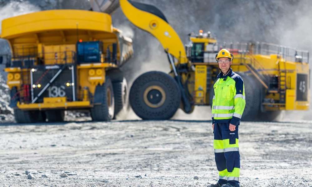 Gruvtruck från Boliden