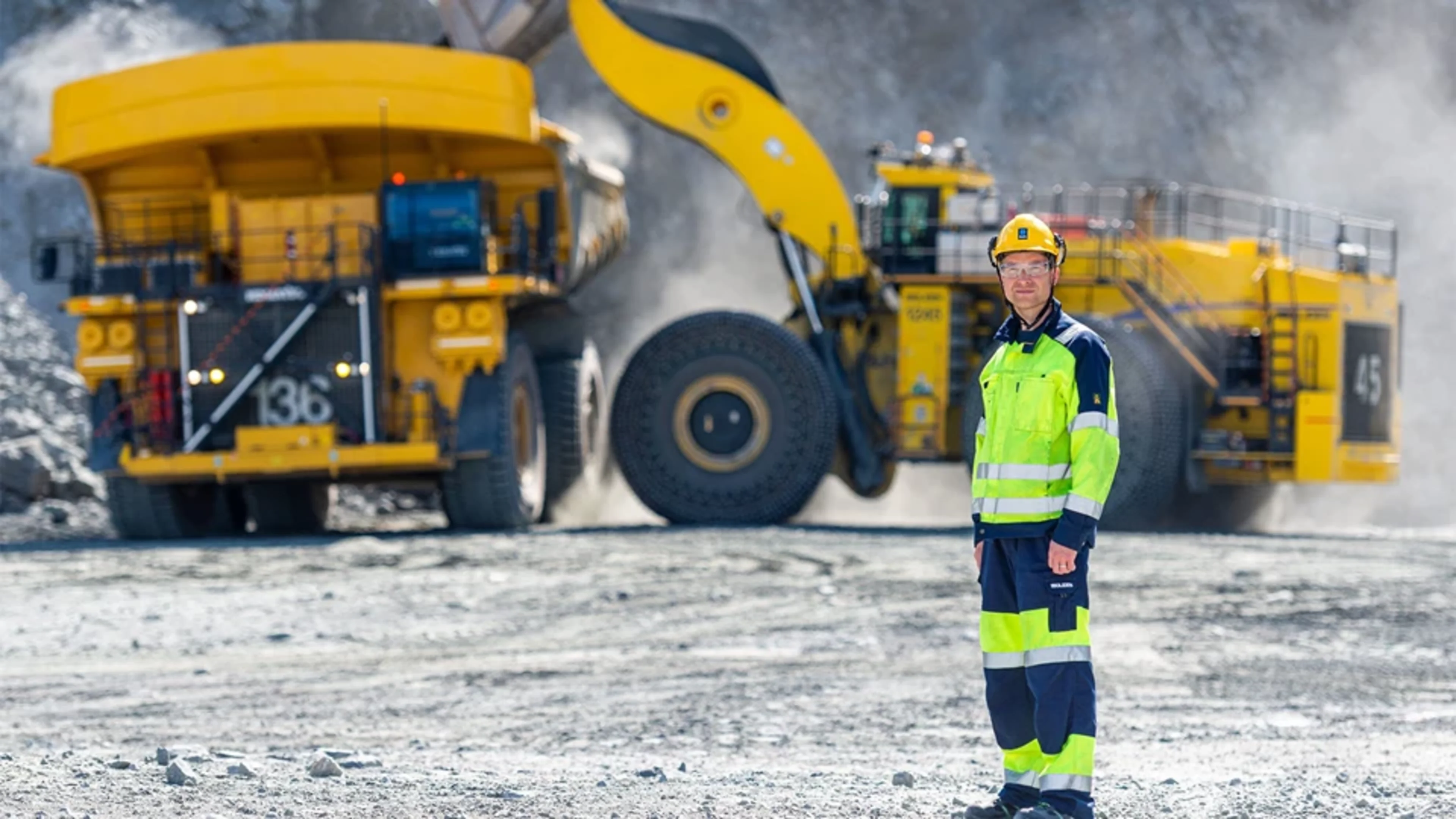 Gruvtruck från Boliden