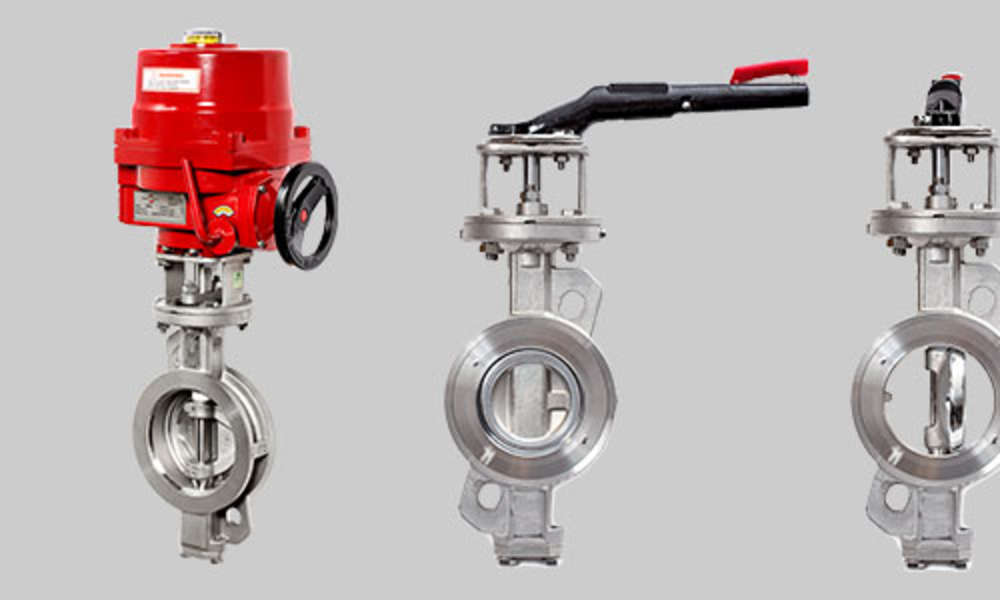 Ventiler som används inom industri