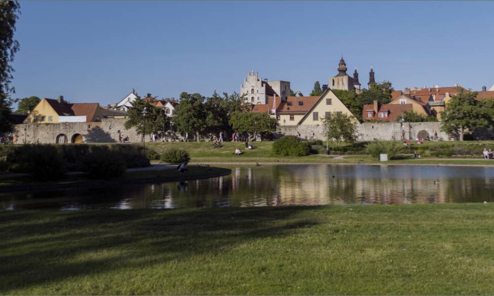 Miljöbild i Visby