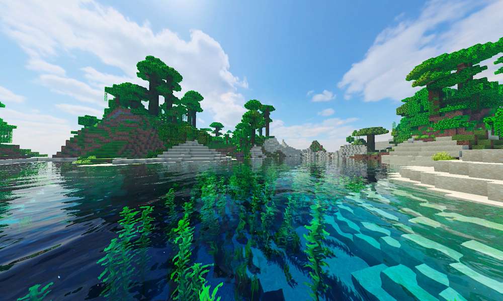 Bild ur spelet Minecraft.