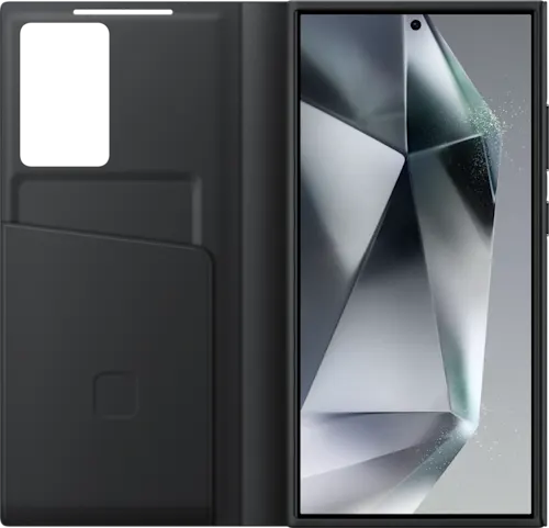 Samsung Smart View Wallet Galaxy S24 Ultra Svart