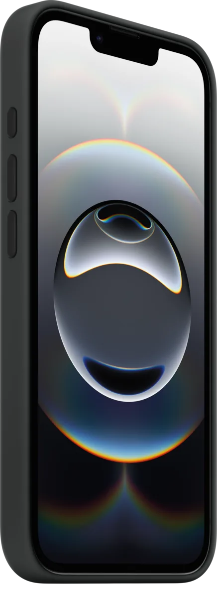 iPhone 16e Silicone Case Svart