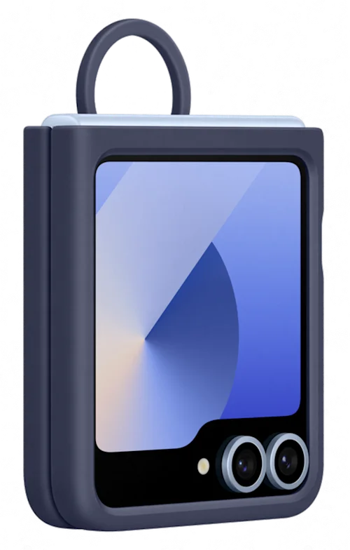 Samsung Silicone Cover Galaxy Flip6 Marinblå