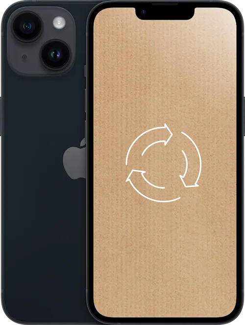 Refurbished B Apple iPhone 14 128GB Midnatt