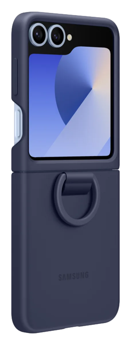 Samsung Silicone Cover Galaxy Flip6 Marinblå