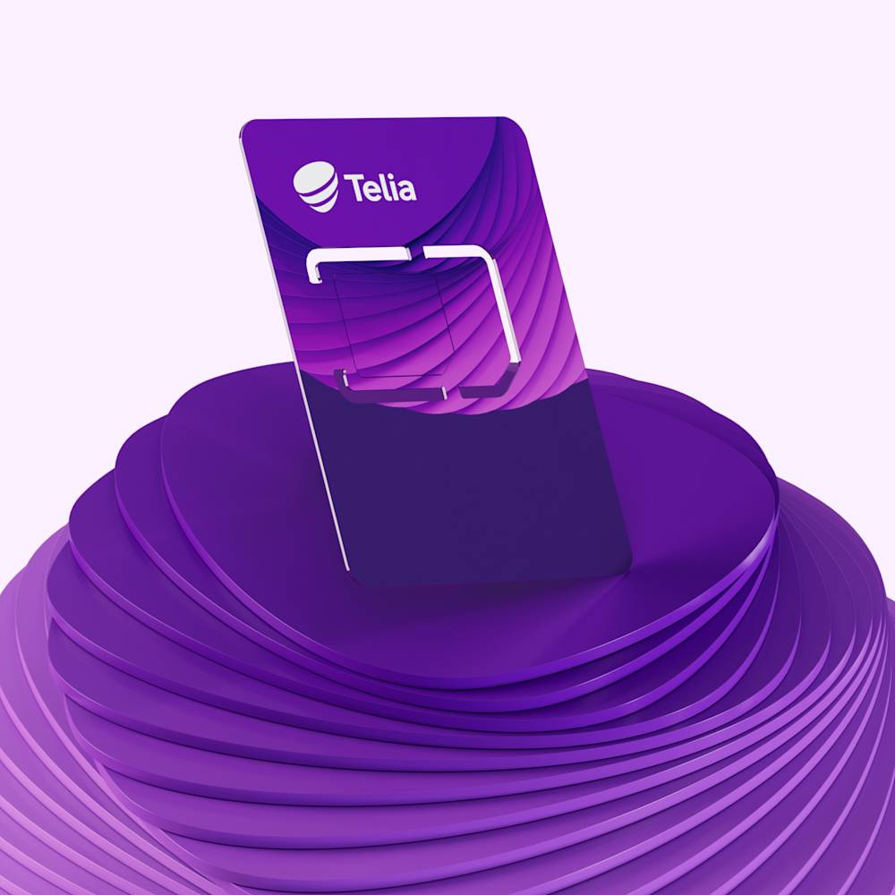 Kontantkort 3D simkort utan 5G