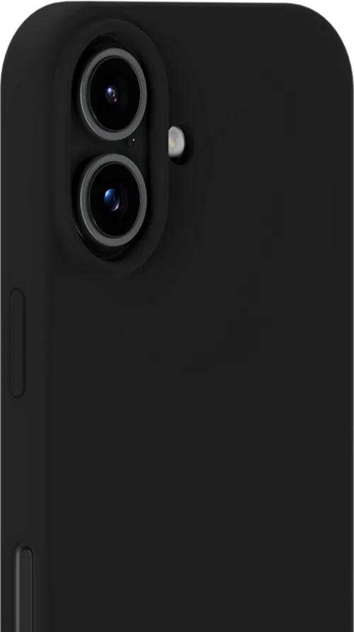 Holdit Silicone Case iPhone 17 Svart