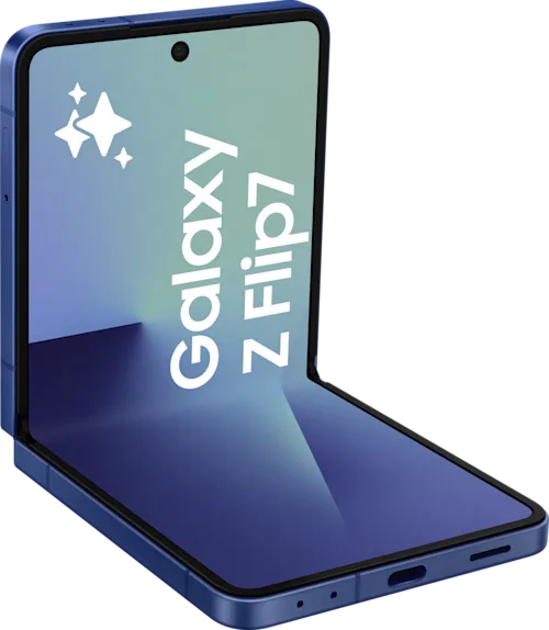 Samsung Galaxy Z Flip7 256GB Blå Skugga