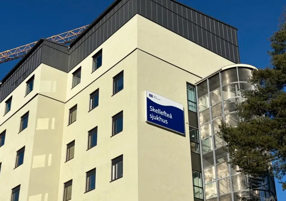 Fasadbild - Skellefteå sjukhus