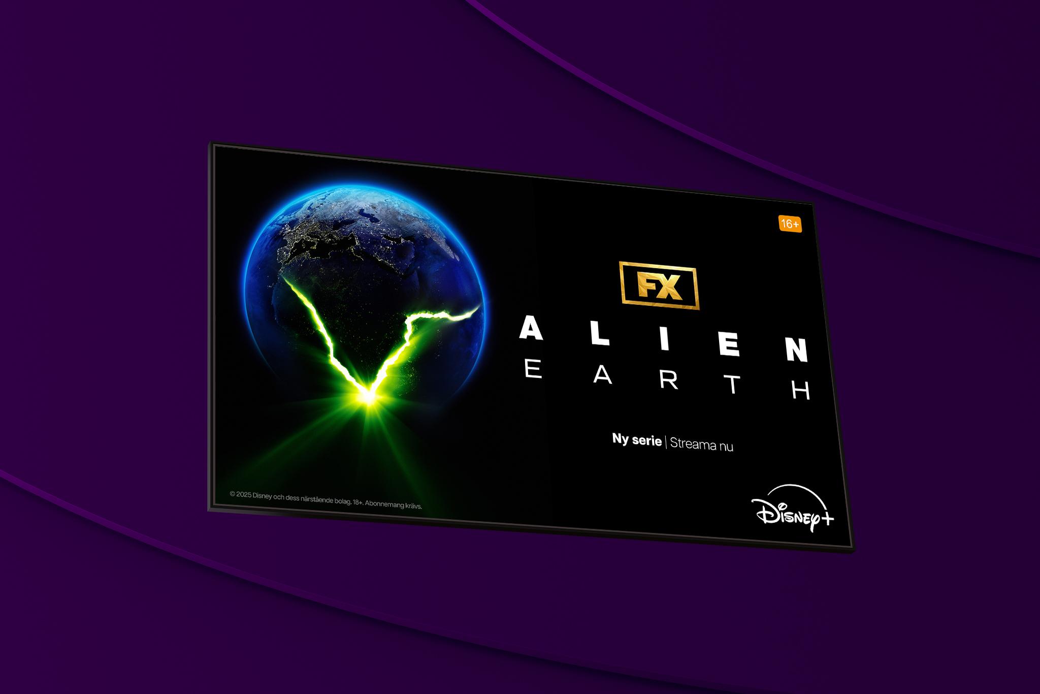 Streama den nya amerikanska skräck- och thrillerserien Alien: Earth på Disney+ med Telia nu! 