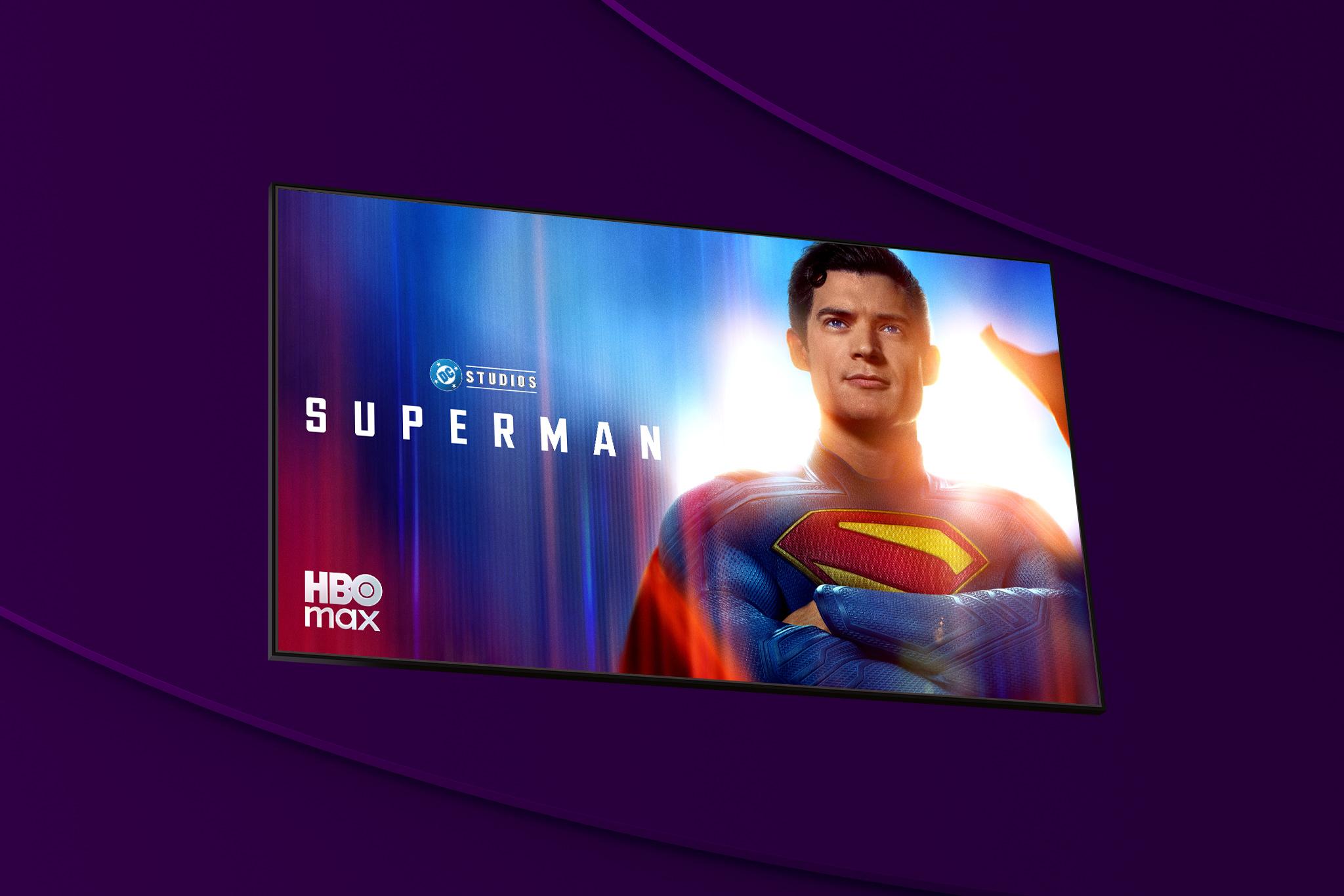 Streama nya Superman, DC Studios succéfilm, på HBO Max nu med Telia! 