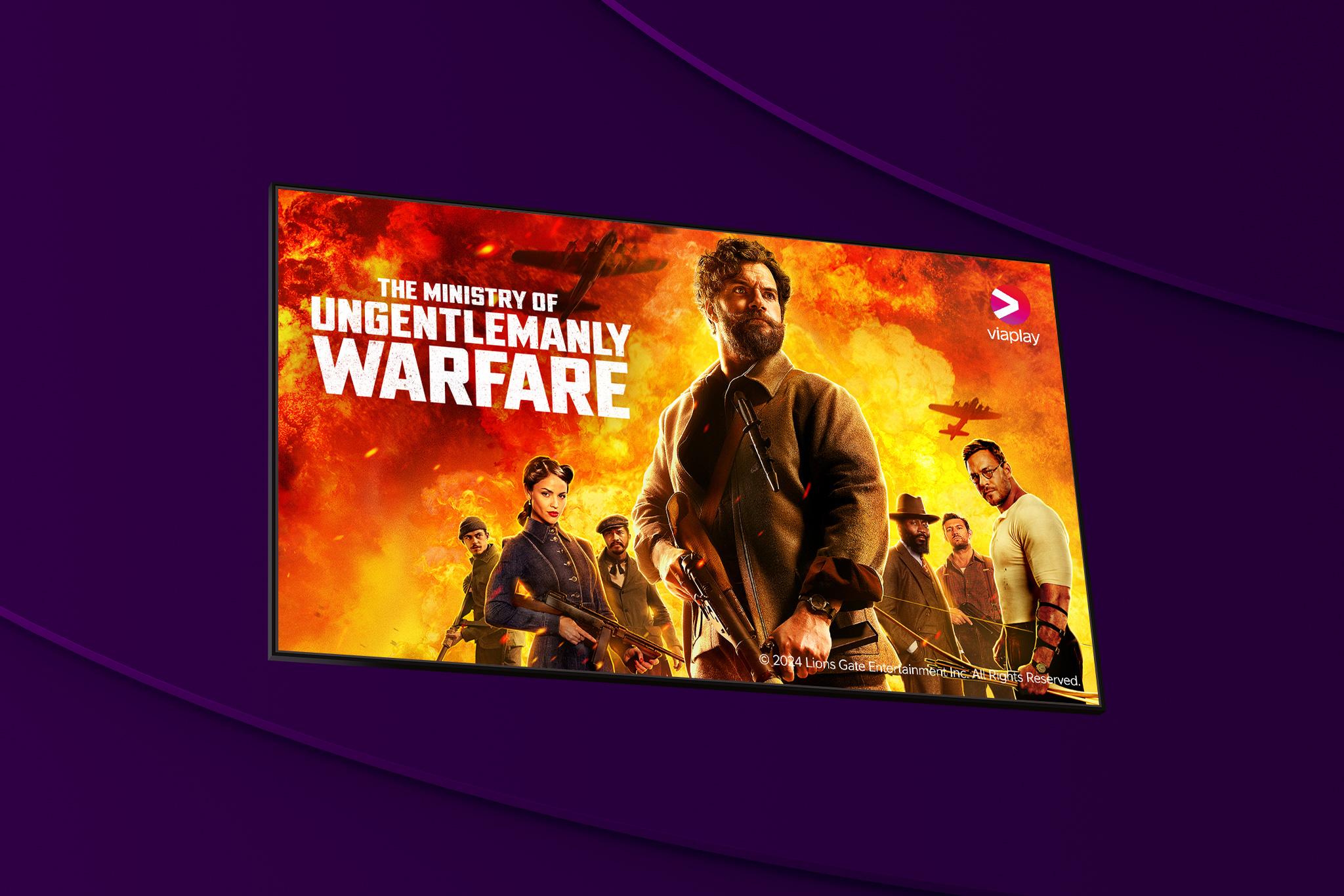 Innehåll från filmen The Ministry Of Ungentlemanly Warfare som har premiär på Viaplay och går att streama från 26 september 2025.
