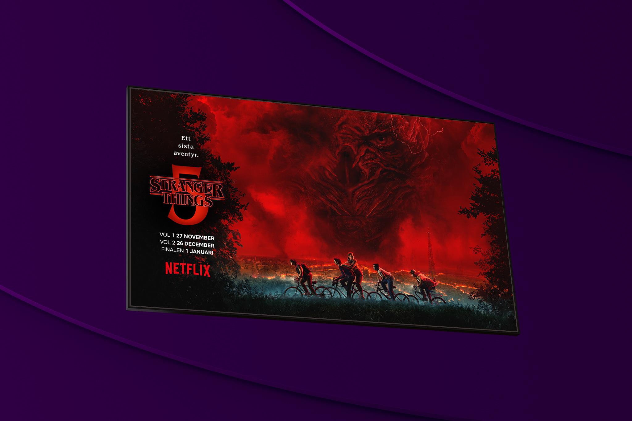 Missa inte den femte och sista säsongen av Stranger Things som har premiär och går att streama på Netflix från den 27 november 2025.